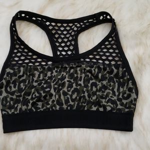 Pink unlined ultimate sports bra